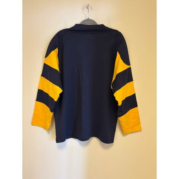 J. Peterman Long Sleeve Elbow Padded Rugby Shirt - Picture 4 of 6